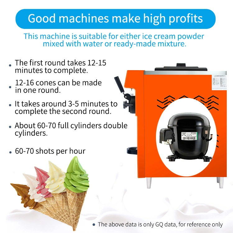 New Product Automatic Cone Machine Sundae Machine Roll Ice Cream Machine Maker on Sale