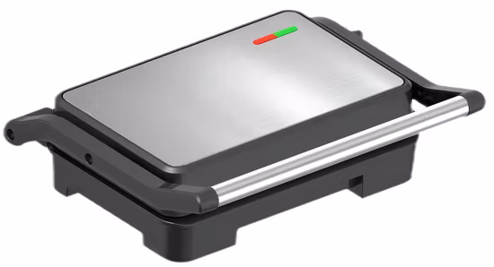 Parrillas de barbacoa sin humo desmontables de Panini del fabricante de sándwich elegante de la pantalla táctil de Digitaces