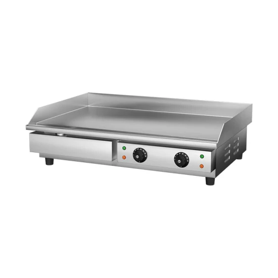 Control de temperatura preciso, fábrica profesional, marca Topkitch, OEM, ODM, equipo de cocina comercial, plancha para hacer panqueques