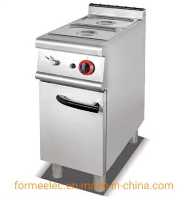 Aparato de cocina occidental Horno combinado a gas Baño María a gas con mueble